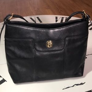 Steinbeck’s Aigner Black Genuine Leather Purse